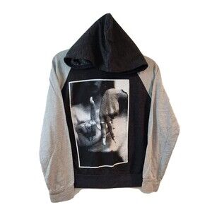 SPORTwear  Women’s Long Sleeve with  Hoodie  Pockets Size Small color Black,Grey